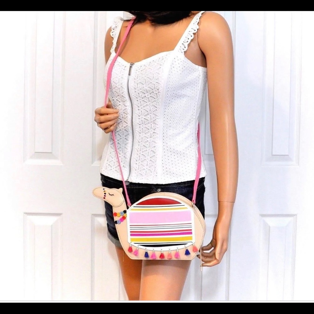 Kate Spade camel crossbody